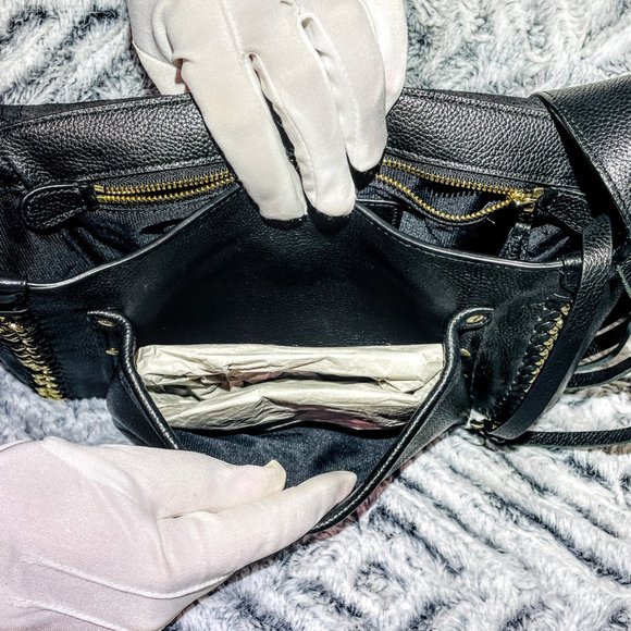 NWT - COACH DAKOTAH FRINGE CROSSBODY IN WHIPLASH LEATHER (F34396) - Picture 8 of 13